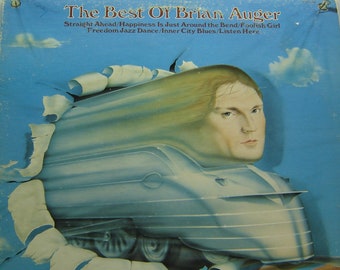 Brian Auger - Best Of Brian Auger LP - RCA Records 1977 Compilation - Vintage Vinyl LP Record Album