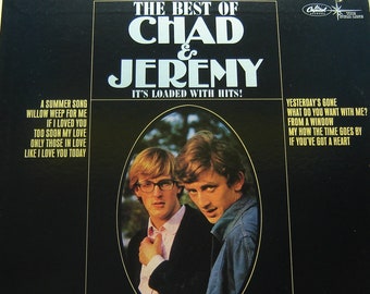 Chad And Jeremy - The Best Of Chad And Jeremy LP - Capitol Records 1966 Compilation - Vintage Vinyl LP Record Album