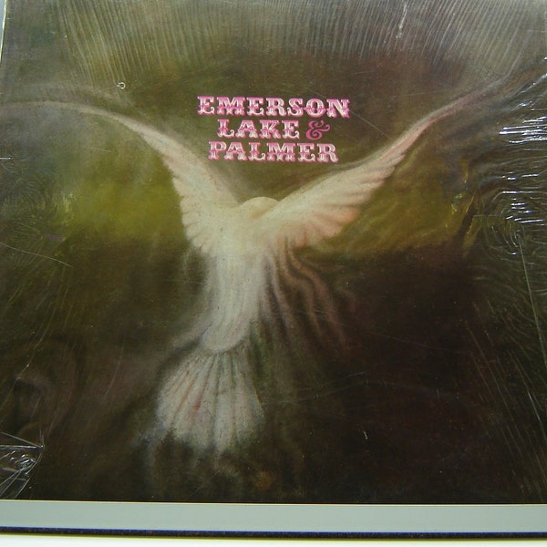 Emerson, Lake & Palmer - Emerson, Lake et Palmer S/T LP - Cotillion Records 1970 - Album vinyle vintage LP Record