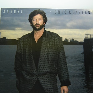 Eric Clapton - August - LP - Warner Bros / Duck Records 1986 - Vintage Vinyl LP Record Album