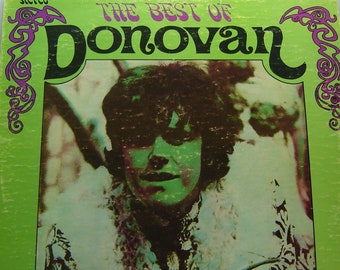 Donovan - The Best Of Donovan LP - Hickory Records 1969 Compilation - Vintage Vinyl LP Record Album