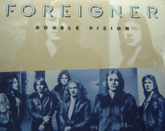 Foreigner - Double Vision LP - Atlantic 1978 - Vintage Vinyl LP Record Album