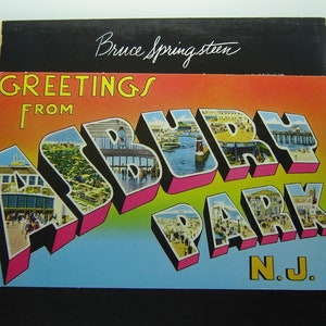 Bruce Springsteen - Greetings From Asbury Park, N.J. LP - Columbia 1973 - Album vinyle vintage