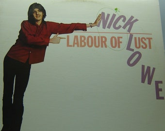 Nick Lowe - Labour Of Love LP - Columbia 1979 - Vintage Vinyl LP Record Album