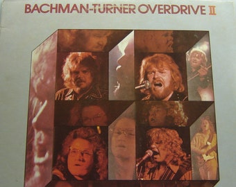 Bachman-Turner Overdrive - Bachman-Turner Overdrive II LP - Mercury 1973 - Vintage Vinyl LP Record Album