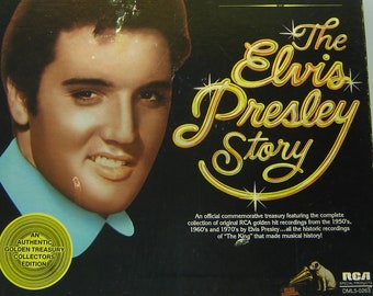 Elvis Presley - The Elvis Presley Story 5LP Set - RCA Records 1977 Compilation - Vintage Vinyl LP Record Album