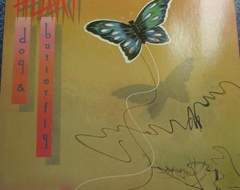 Vintage Heart Dog & Butterfly LP Record Vinyl Album 12