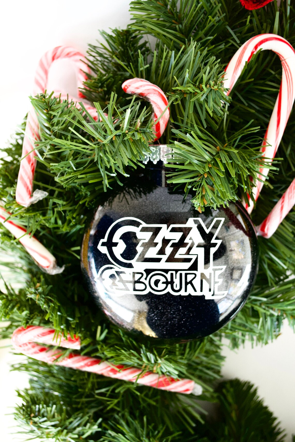 Ozzy Osbourne Black Christmas ornament Unique gift for rock Etsy