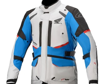 Chaqueta de moto de aventura / Chaqueta de moto touring Honda Alpinestars – Impermeable y con protecciones
