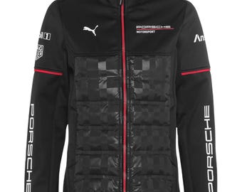 Porsche Motorsport PUMA Full Zip Jacket – Le Mans Hybrid Replica A+ Quality Racing Apparel
