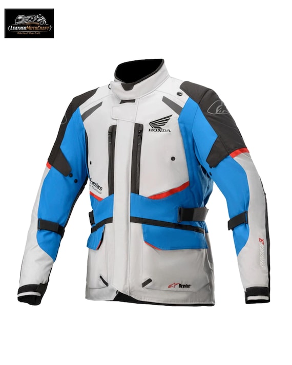 Adventure Motorbike Jacket | Honda Alpinestars Motorcycle Touring Jacket – Waterproof & Armored Gear