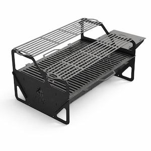 Archivos DXF y DWG para parrilla portátil / Planos para mangal cortados con láser (descarga digital)