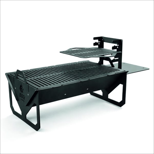 Draagbare barbecueroosters | Flatpack lasergesneden metalen ontwerp (DXF/DWG)