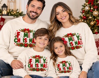 Family Christmas 2026 PNG: Matching Holiday Shirt Design (Digital Download)