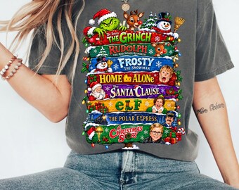 Funny 90s Christmas VHS PNG, Retro Christmas Movie VHS Tape Shirt Design Sublimation, 90s Nostalgia Christmas Holiday, Vintage Movie Night