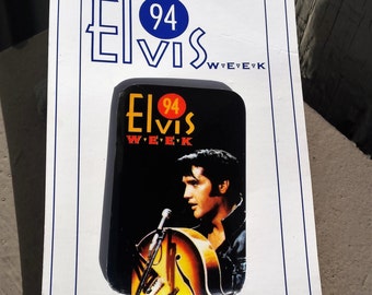 Broche y alfiler coleccionables de la Semana de Elvis de 1994, joyería, regalo para coleccionistas.