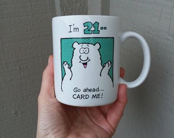 21st Birthday Gift - Funny Cute Humor 21 Year Old Coffee Tea Mug - 1988  Hallmark Mug - Etsy