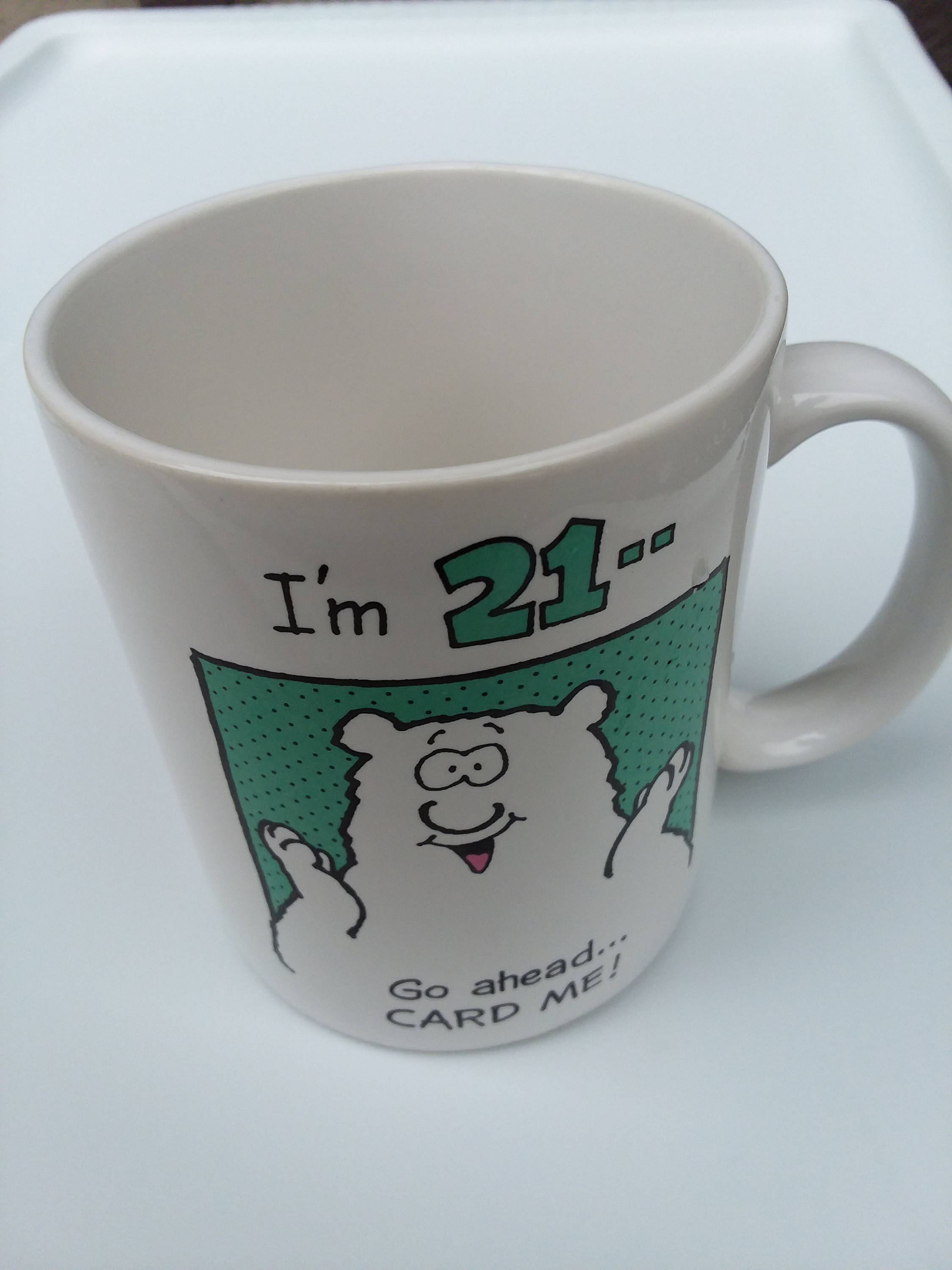 21st Birthday Gift - Funny Cute Humor 21 Year Old Coffee Tea Mug - 1988  Hallmark Mug - Etsy