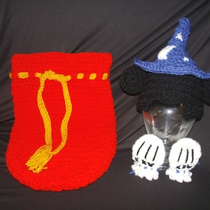 FREE Shipping Newborn Halloween costume Swaddling cocoon Mickey Mouse Wizard infant bunting