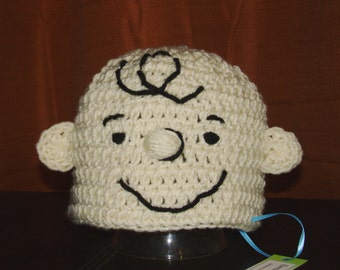 FREE shipping Charlie Brown Peanuts inspired hat