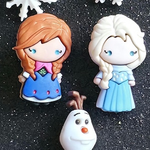 Disney Characters Frozen Embellishment buttons