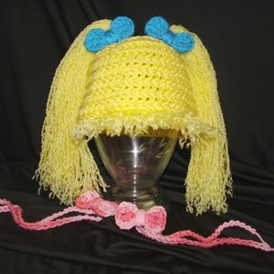 Free shipping Cabbage Patch Baby Hat with 2 sets of bows
