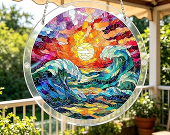 Casse-tête attrape-soleil en acrylique, 83 pièces, kits attrape-soleil à faire soi-même pour adultes, 7,87 po.