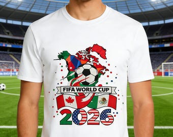Herren & Damen Fußballtrikot für Fans der Fußball WM 2026