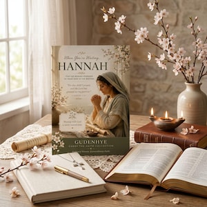 Hannah Bible Study Companion Printable Christian Waiting Journal God's Perfect Timing Devotional Women of Faith Bible Study Digital Download