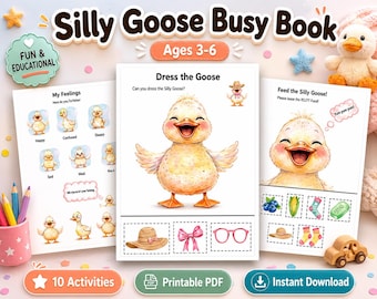 Libro de actividades de Silly Goose (descarga en PDF)