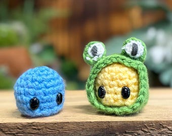 Froschkostüm (passend für kleine Geschenke) NUR KOSTÜM - auf Bestellung gefertigt -