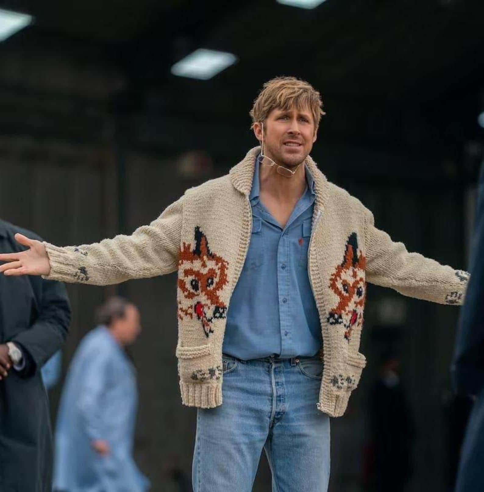 Project Hail Mary Ryland Grace Fox Cardigan, Ryan Gosling Sci-fi