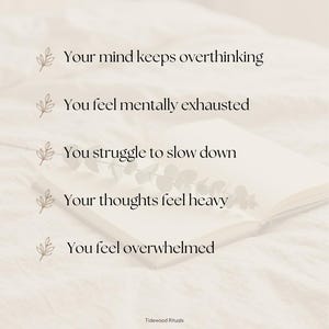 Printable nervous system reset journal for women experiencing stress, anxiety, emotional overwhelm, burnout recovery, and overthinking, designed to support daily self-reflection and emotional wellness.