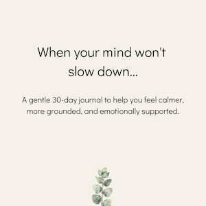 Begin your reset with this printable nervous system journal featuring daily journaling, calming exercises, mindful breathing, emotional check-ins, and weekly reflection for stress and overthinking.