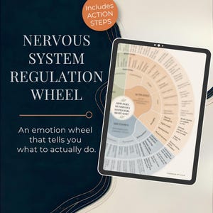 Nervous System Regulation Wheel | Emotion Wheel & Somatic Exercises