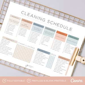 Real Life Cleaning Schedule | Working Mom Weekly Tasks
