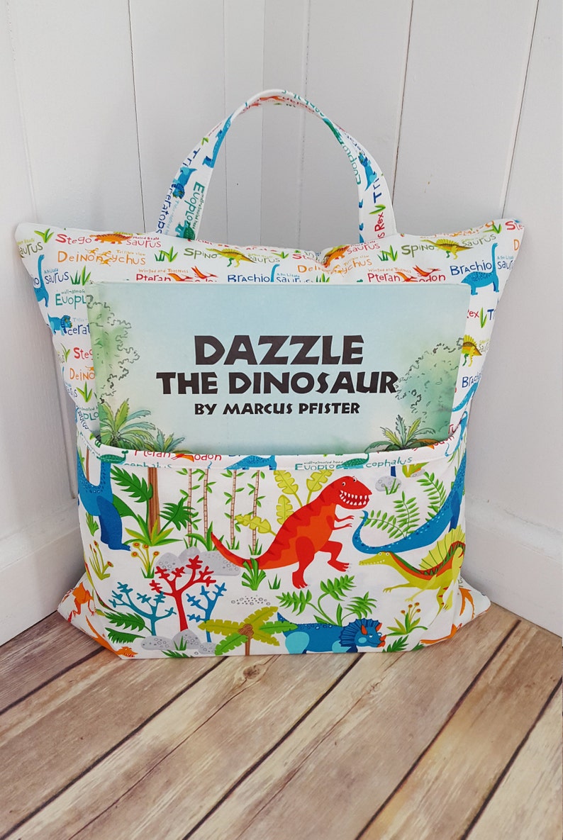 Reading book pillow read lap pillow dinosaur travel pillow Etsy