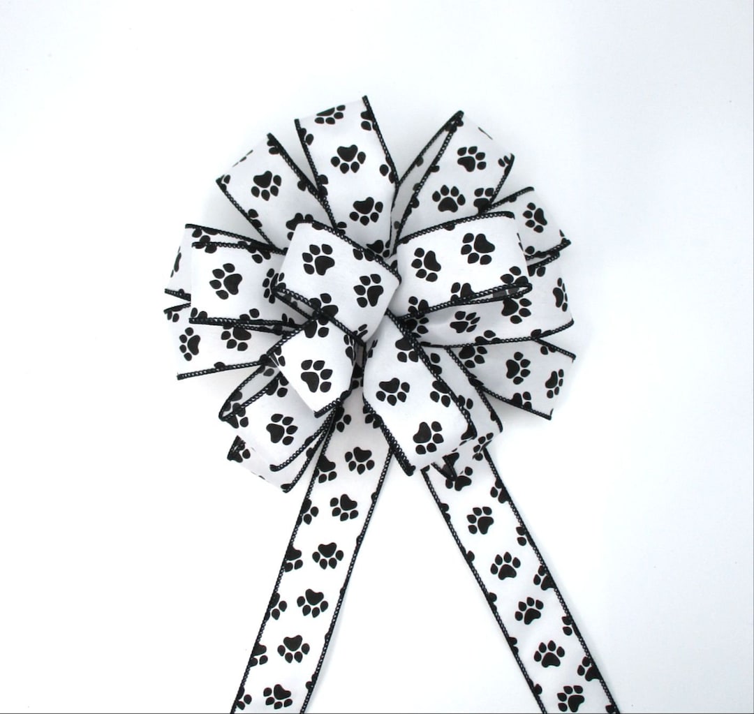 Paw Print Bow Top