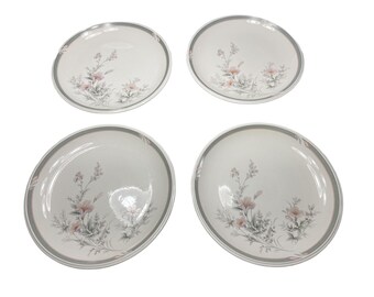 Noritake Keltcraft Deerfield Misty Isle 9159 Dinner Plates 4 Pcs Ireland 10.5”