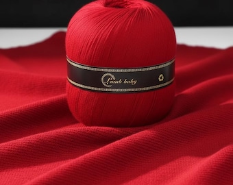 Silk Cotton Linen Lace Yarn, Handmade Knitting Thread, Lightweight Breathable Craft Yar.