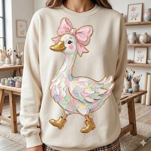 Patchwork Spring Flower PNG  Easter Digital Download  Shabby Chic Shirt Design  Sublimation & DTF  Coquette Cottagecore Trendy Design