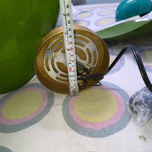 Vägglampa i grön mässing i mitten av århundradet | Retro vägglampa | Nordisk minimalistisk belysning | Sänglampa | Heminredning bild 10