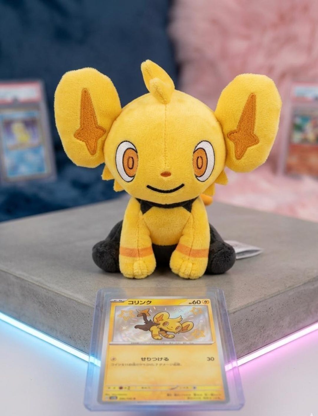Shiny Shinx Plush – Cute Pokemon Inspired Soft Stuffed Toy - Etsy UK