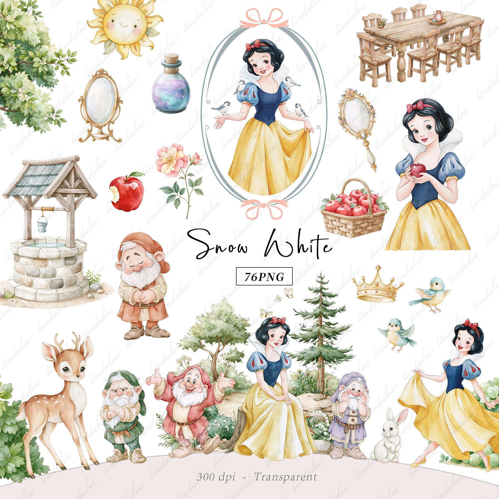Snow White Frame - Etsy