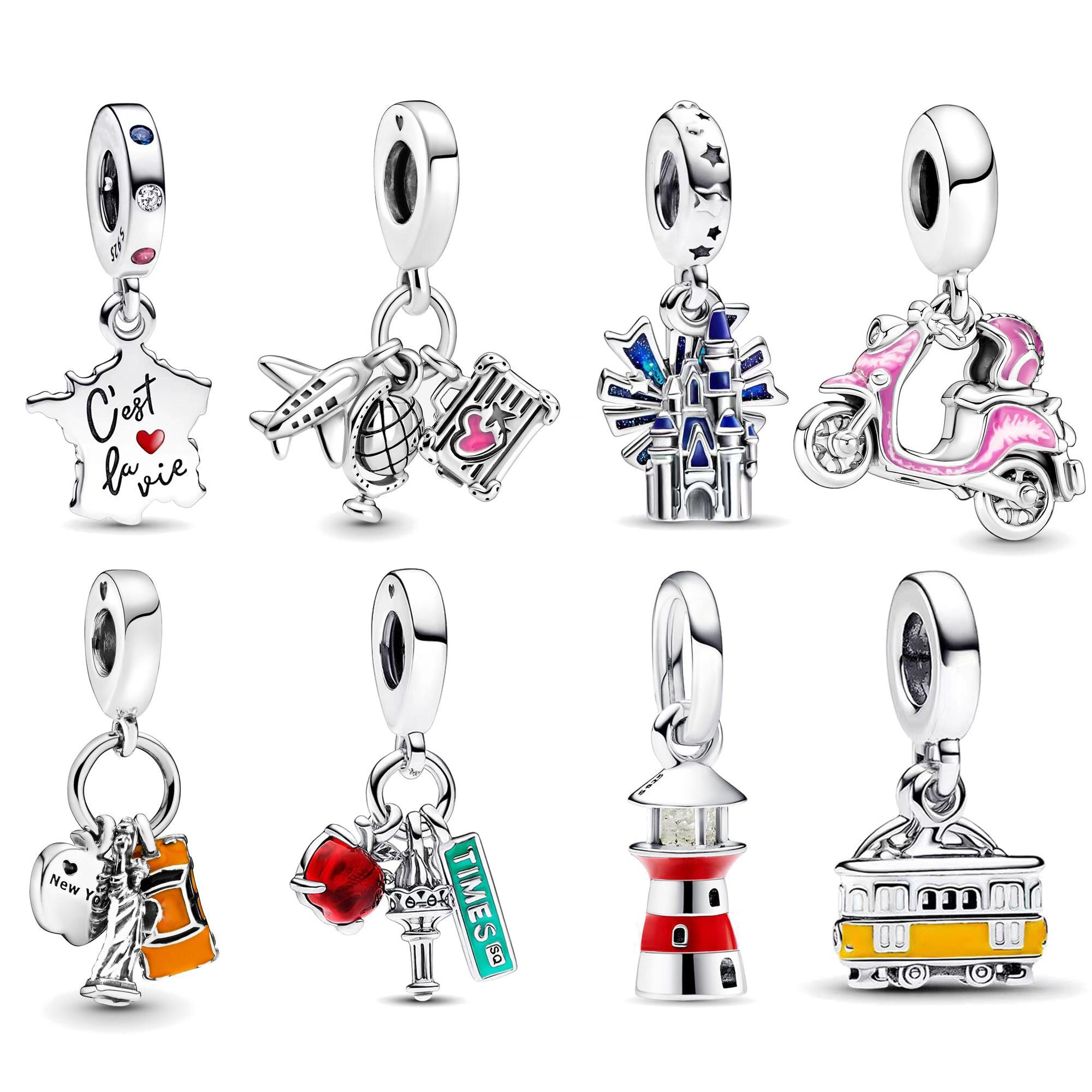 Pandora travel charm - Etsy 日本