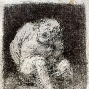 Goya Fine Art Reproductions. Madness Three Album Drawings by Francisco Goya. 3 Fine Art Prints image 1