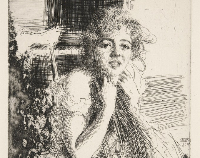 Fine Art Reproduction. the Etching Reproductions of Anders Zorn, Emma ...
