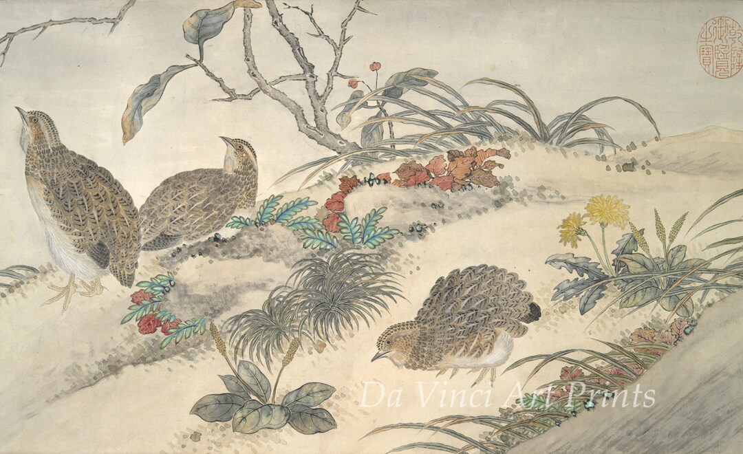 Reproduction Calligraphy Chinese Calligraphy and Art Reproductions: Everlasting Contentment ...