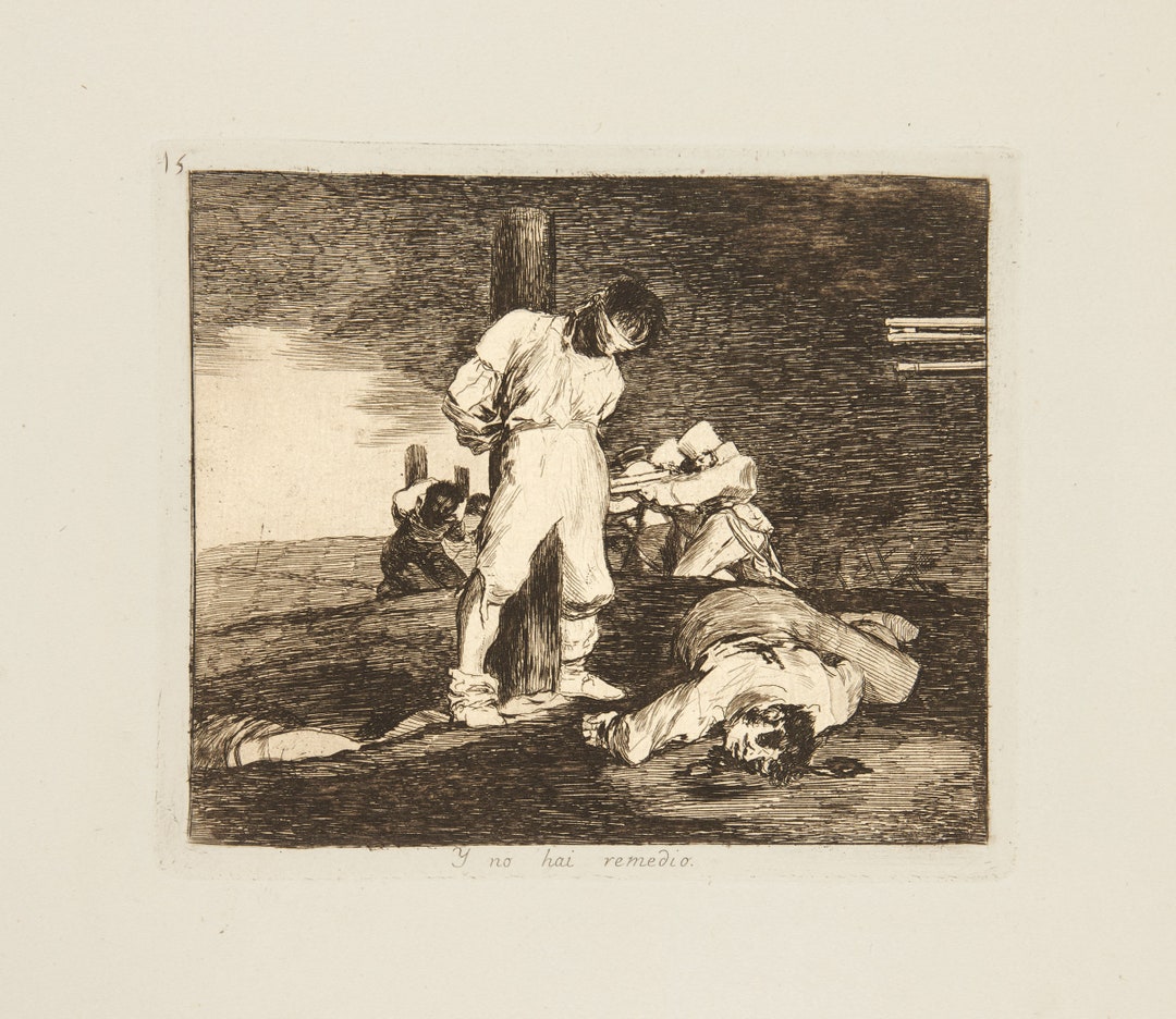 Francisco Goya. the Disasters of War, 1810-1820, Selected Plates. Plate