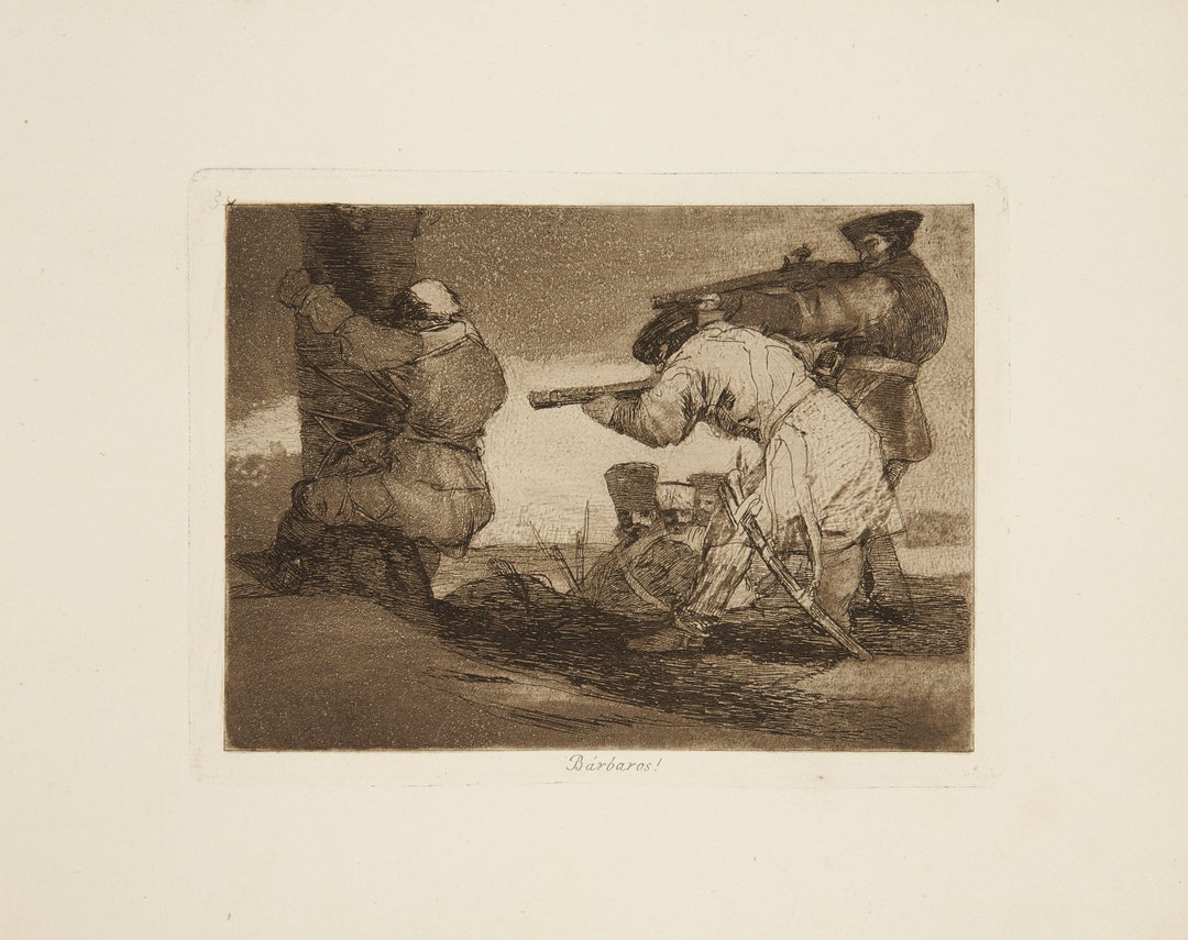 Francisco Goya. the Disasters of War, 1810-1820, Selected Plates. Plate